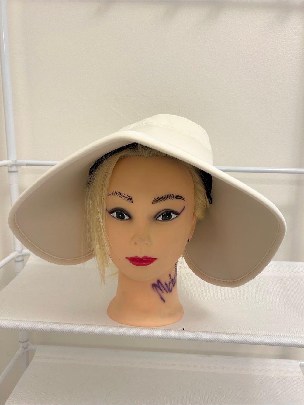 Women’s Wide Brim Sun Hat - Ivory